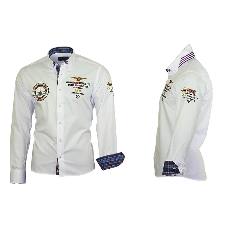 ZOGAA, Мужская брендовая рубашка, новинка, Мужская Высококачественная блуза с буквенным принтом, рубашки с длинным рукавом, повседневные облегающие мужские рубашки 3XL