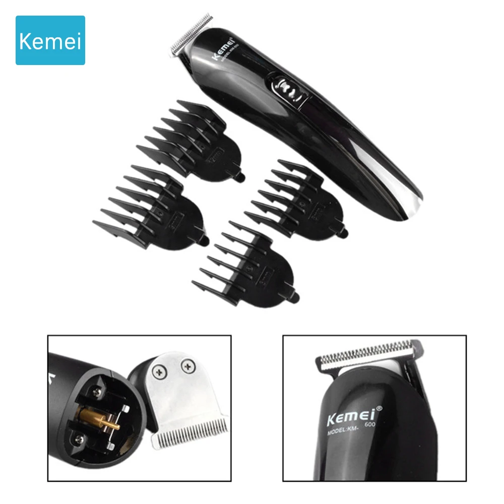 Billig Kemei trimmer bart trimer Haar clipper Maschine cut haar Trimer Clipper haar schneiden maschine Elektrische Trimmer männer rasiermesser 5