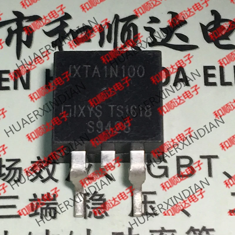 5 шт., новые оригинальные кнопки IXTA1N100-263 1000V 1A на