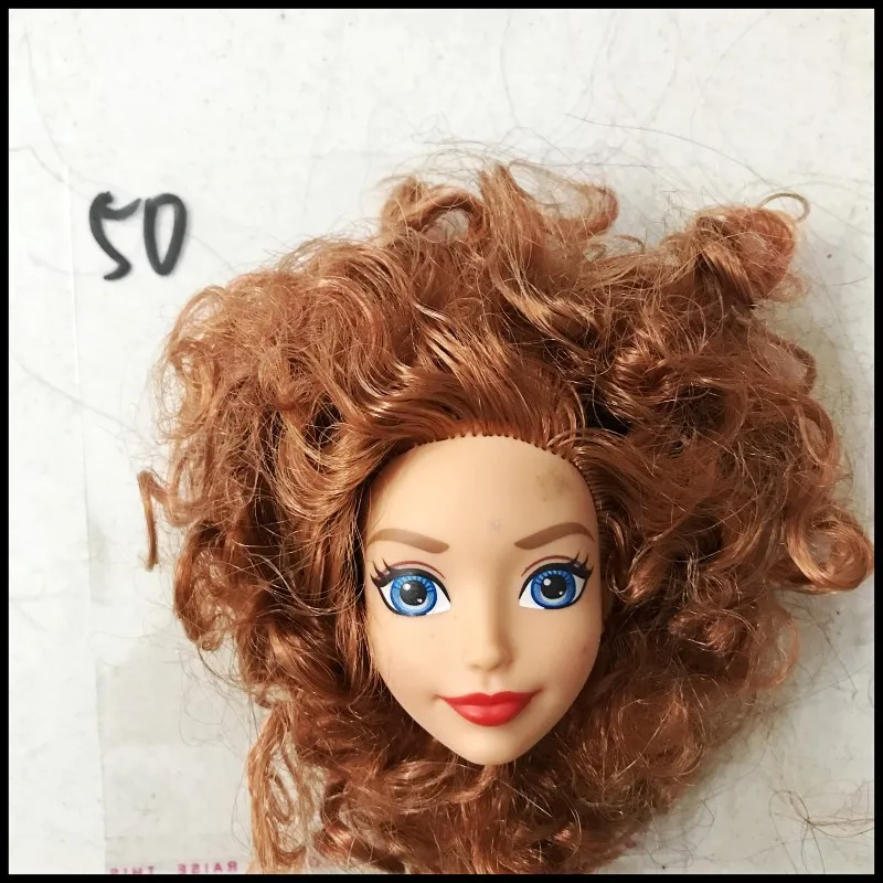 1 шт. Новая игрушка! Высокое качество модные куклы для девочек голова diy куклы Коллекция игрушек подарки - Цвет: 50