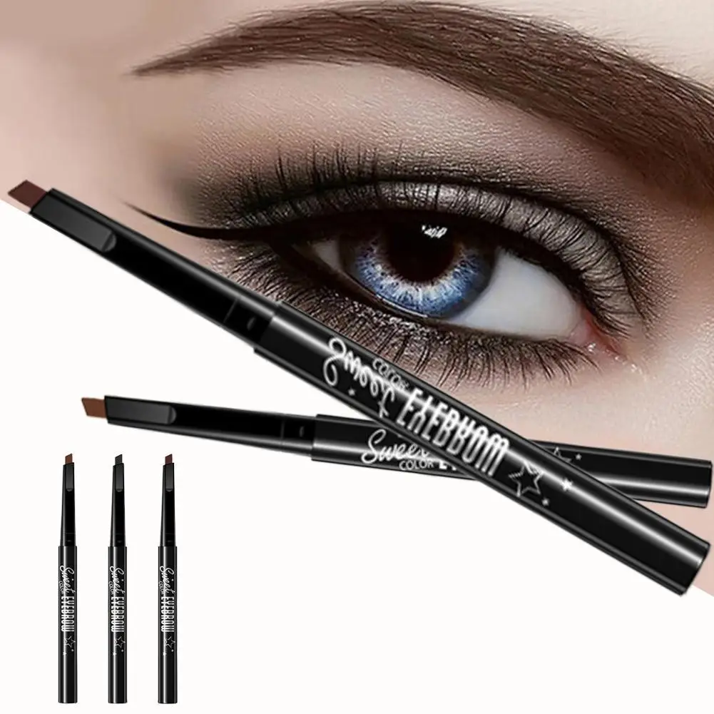 

Natural Eyebrow Pencil Waterproof Rotating Automatic Triangle Eyebrow Pencil Beauty Tools Makeup Tools