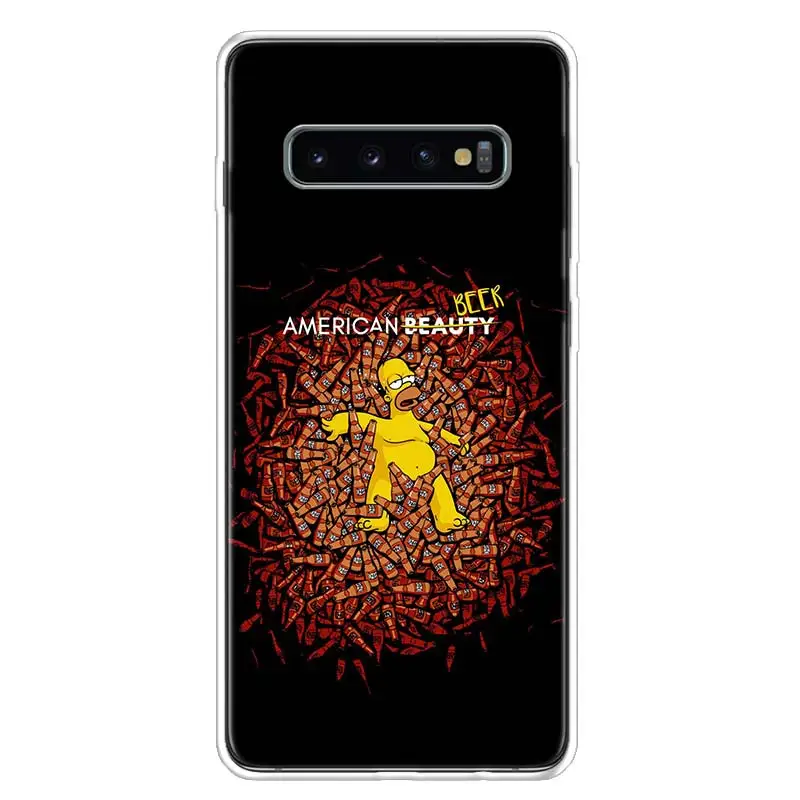 Чехол для телефона Homer J. Simpsons для samsung Galaxy S10+ Lite Note 10 9 8 S9 S8 J4 J6 J8 Plus S7 S6