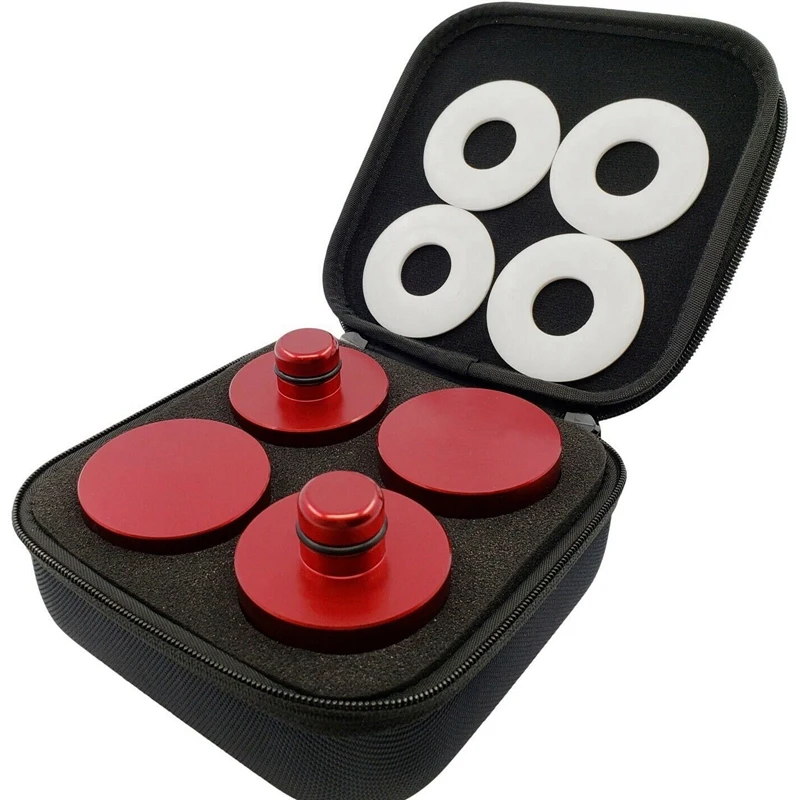  Pad Storage Bag Chassis Protection Lifting Pad Tool Jack Lifting Point Pad Adapter for Tesla Model 