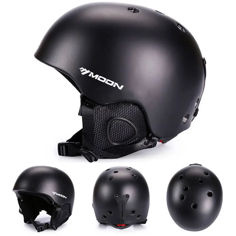 Moon MS86/MTV18 PC+EPS Adult Ski Helmet Men Women Skating Skateboard Helmet Snow Sports Snowboard Helmets with Goggles Gifts - Цвет: MTV18-09