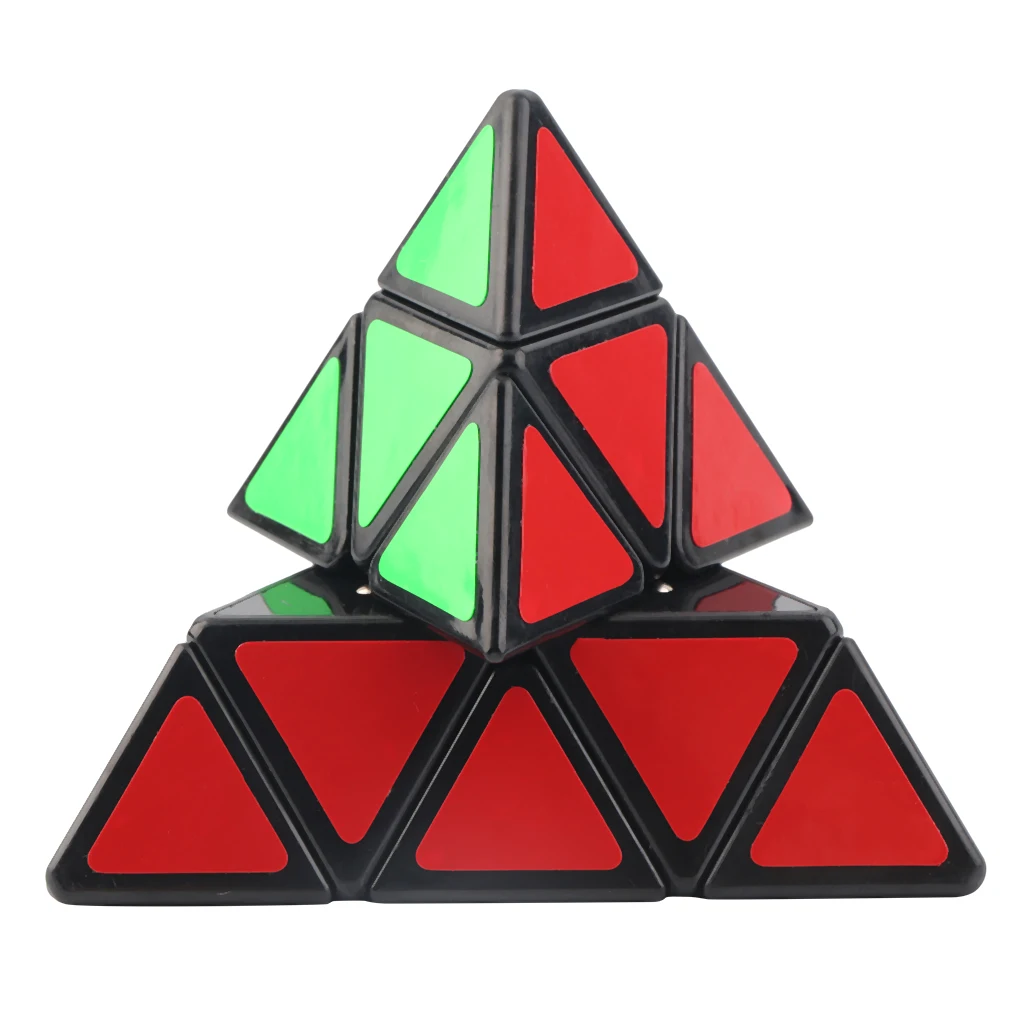 MOYU Triangular Pyramid Shaped Speed Magic puzzled Cube Black/White Worldwide sale