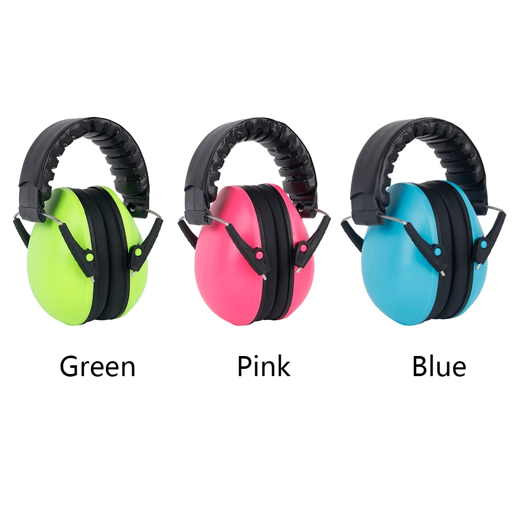 

Baby Ear Muffs Infant Adjustable Hearing Protector Noise Reduction Soft Toddler Earmuffs