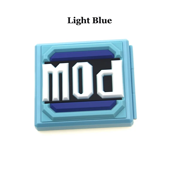 Light Blue Лидер продаж, чехол для игровой карты NS, коробка для хранения для kingd, переключатель игровой памяти, SD Держатель для карт, коробка для переноски картриджей - Цвет: Light Blue