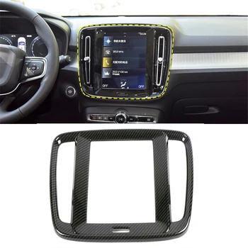

For Volvo XC40 2018 2019 2020 ABS Interior Center Console A/C Air Outlet Vent Cover Trim 1PCS Car Accessories