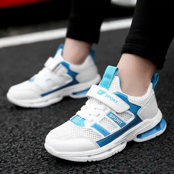 

Promotio Boys' sports shoes big children's mesh breathable students small white shoes light casual air cushion Kids running shoe