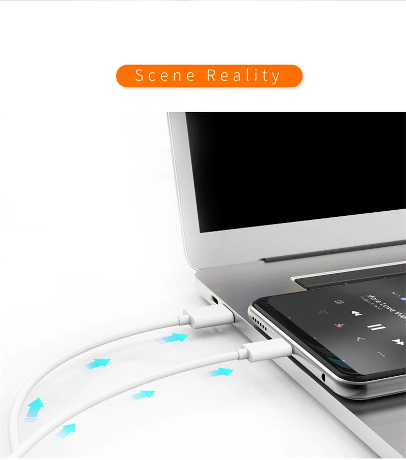Кабель Xiao mi type-C USB C для быстрой зарядки и передачи данных для mi 9 9se 8 8se 9T CC9 6 6X5 5S 5C A3 A2 Red mi Note 8 7 pro k20