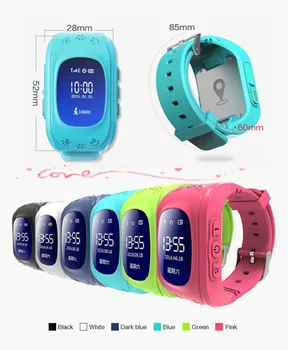 

Best-Seller Watches Anti Lost Q50 OLED Child GPS Tracker Positioning Phone kids watches Compatible IOS & Android