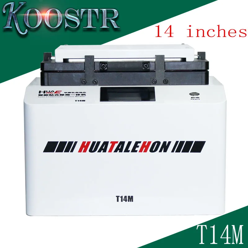 

T14M 14 inch Curved Screen Vacuum Laminating and Bubble Removing Machine Laminator and Debubbler For LCD Screen Repairing