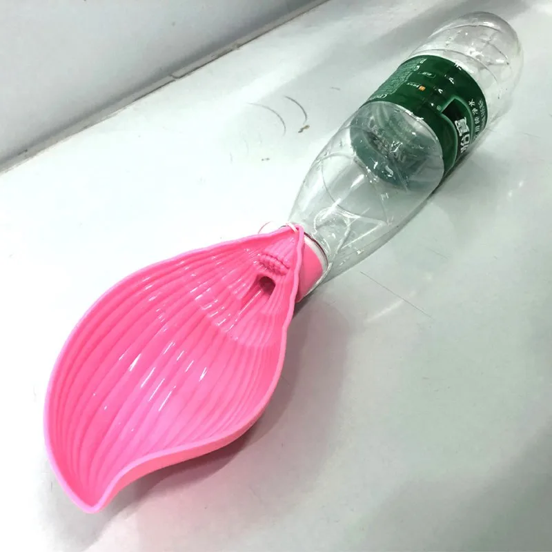 Портативная бутылка для воды для собак Pet открытый аксессуар в форме раковины дозатор напитков для собак tm