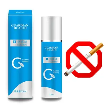 

15ml Mouth Oral Spray Quit Smoking Anti Smoke Bad Breath Freshener Treatment Herbal TC1311C