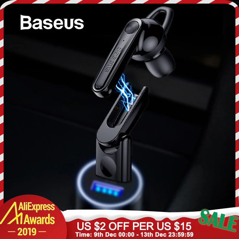 Economici Baseus Magnetico di Ricarica Mini Senza Fili di Bluetooth del Trasduttore Auricolare di Sport In Ear Auricolari con Microfono A mano libera per la Guida di Veicoli Del Telefono ecouteus