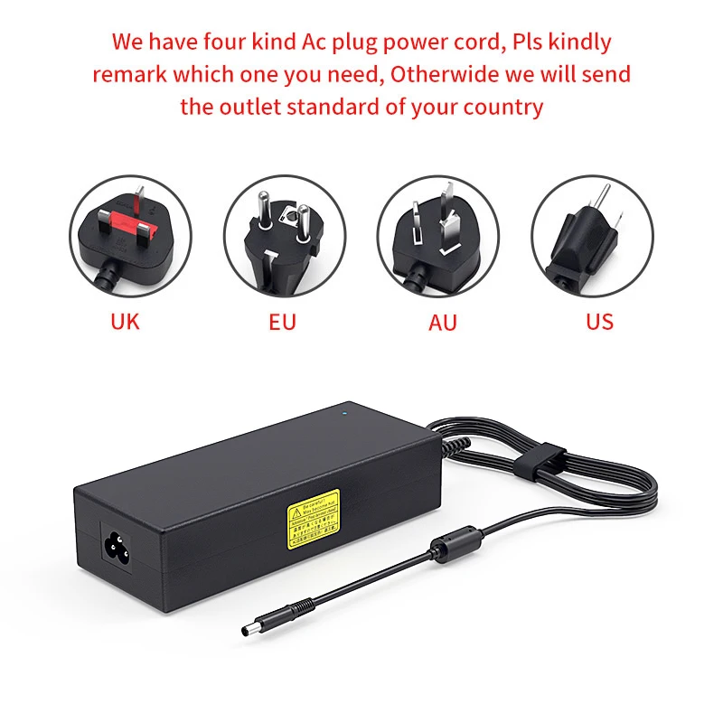 150W 19,5 V 7.7A Мощность зарядное устройство с адаптером переменного тока для DELL Alienware M14X M15X Inspiron 15R 17R 5150 5160 9100 9200
