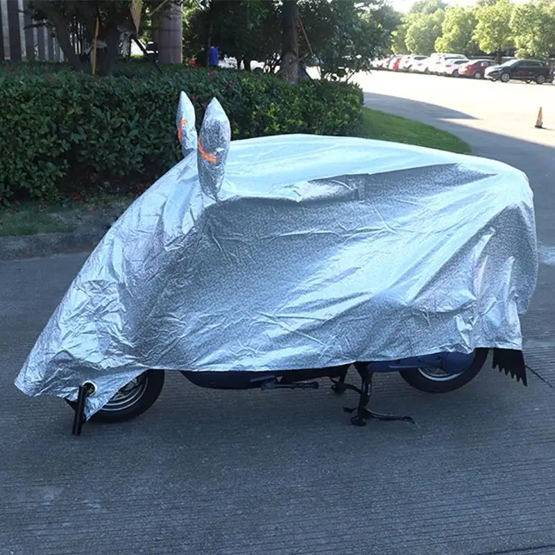 Универсальный мотоциклетный чехол, размер L/XL, внутренний, открытый, полный, мотоциклетные Чехлы, защита от пыли, дождя, снега, УФ-защита, аксессуары для мото