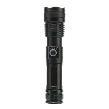 

USB Rechargeable Built in battery Portable mini COB LED telescopic zoom Flashlight Outdoor hunting Torch 18650/26650battery
