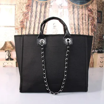 

2020 New Ladies Handbag Fashion Casual Large Capacity Ladies One Shoulder Chain Beach Bag