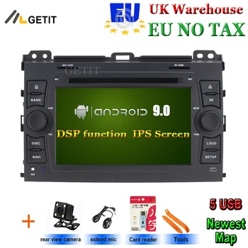 

Android 9 Car DVD Player Stereo for Toyota Land Cruiser Prado 120 with Radio WiFi Bluetooth GPS
