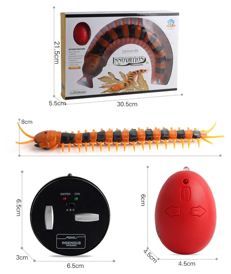 Горячая Инфракрасный пульт дистанционного управления электрические игрушки Моделирование индукции трюк игрушки животных игрушки для детей и взрослых подарки