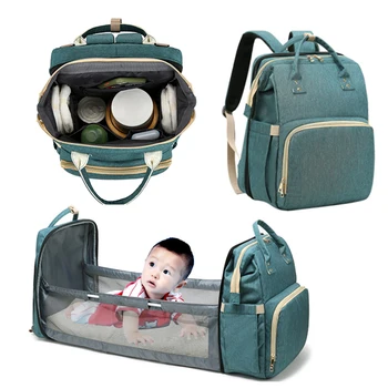 

Diaper Bag For Mom And Baby Backpack Multifunctional Baby Bed Bags Maternity Nursing Handbag Stroller Bag Drop Shipping