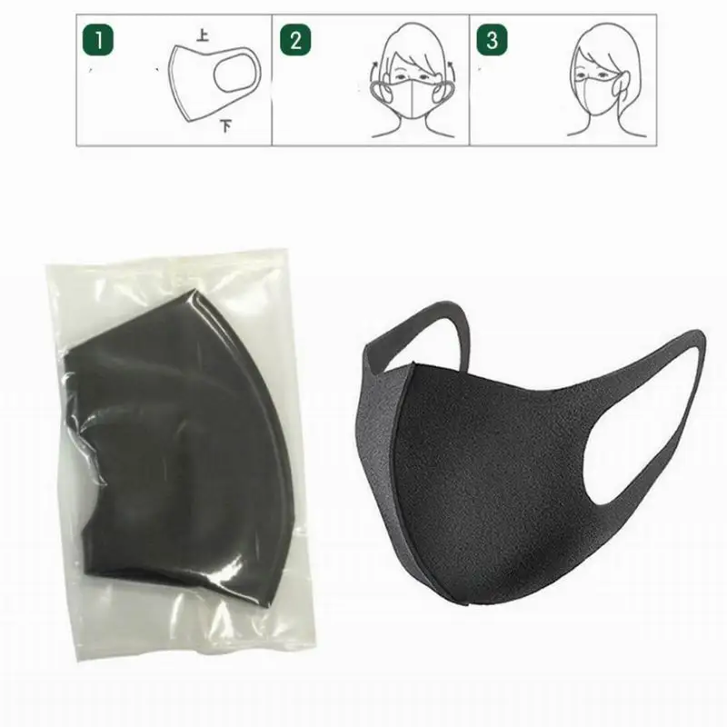 Baumwolle Masken Waschbar Gesicht Masken Luft Verschmutzung 1PCS Winter Maske Staubdicht Mund Gesicht Maske Frauen Männer Gesicht Mund Masken