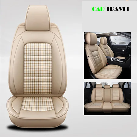 Передние и задние 5 сидений чехол для renault captur duster logan fluence 2013 kadjar megane laguna аксессуары чехлы для сидений - Название цвета: Color 9