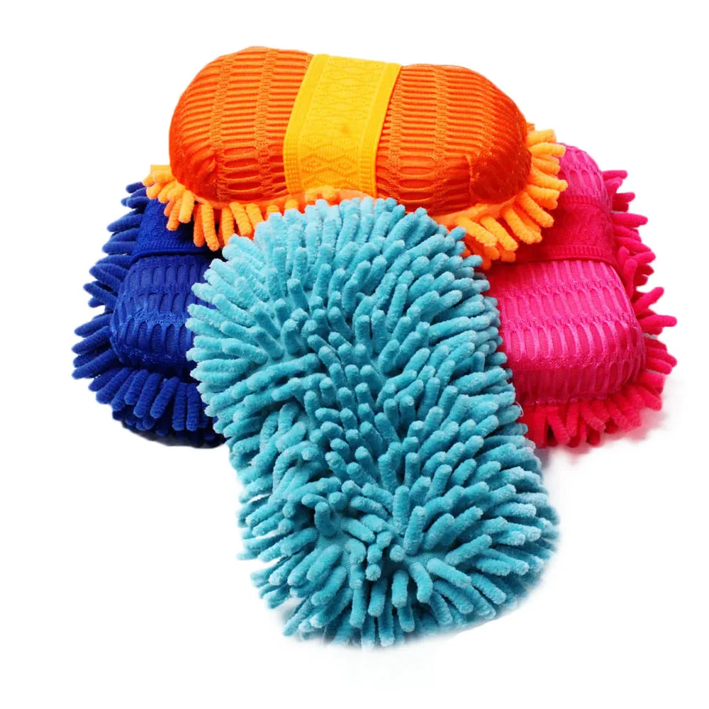 Ultrafine Chenille Fiber Multifunctional Hand Towel Cleaning Car Glove