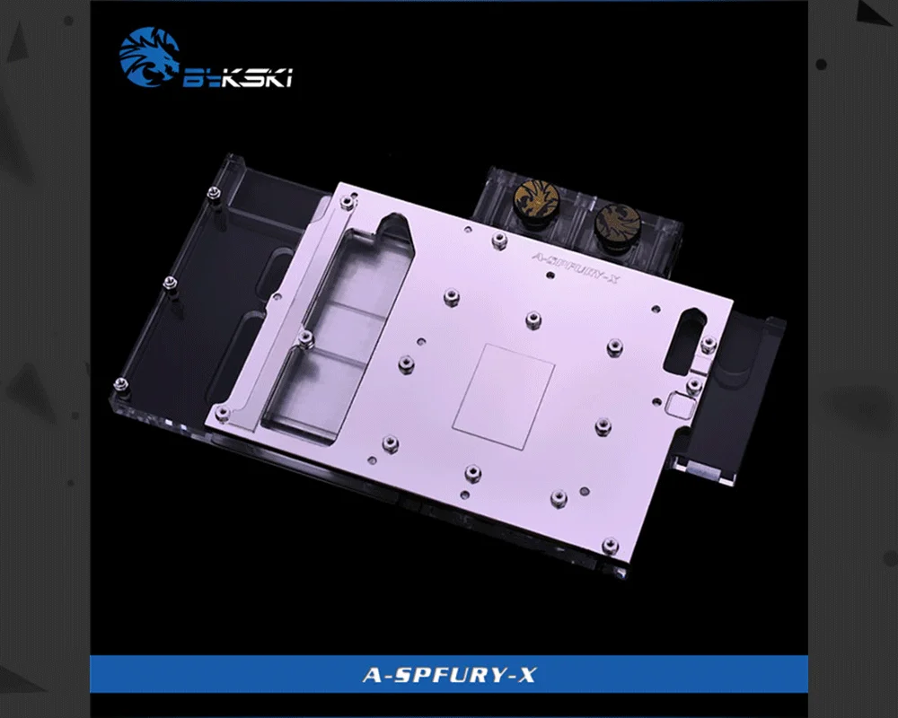 Bykski A-SPFURY-X, полное покрытие видеокарты блок водяного охлаждения для Sapphire R9 Fury 4G HBM