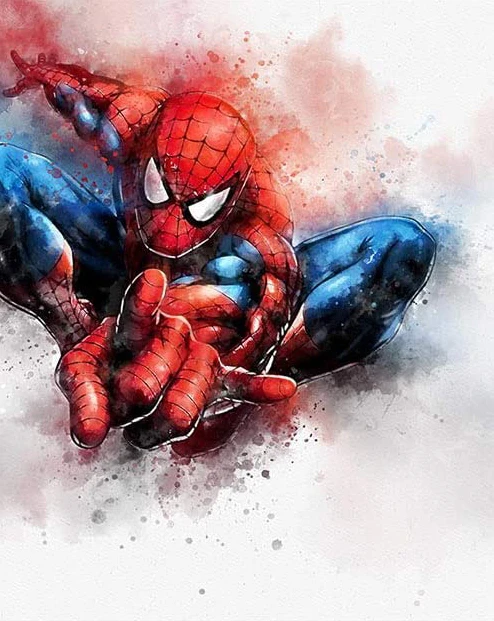 Spiderman Painting 