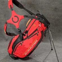 Сумка для гольфа красного цвета с подставкой для игры в гольф