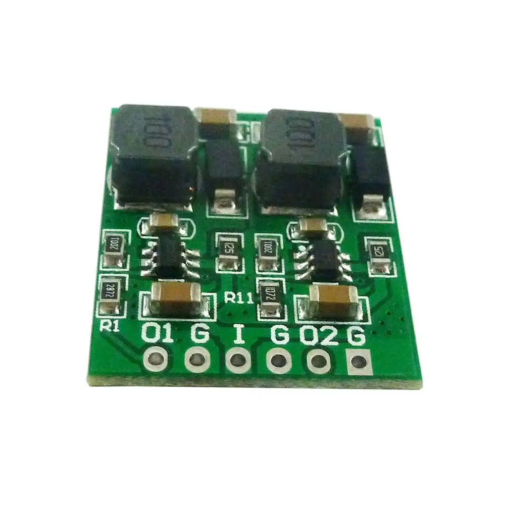 

2PCS 10W Dual Output DC DC Buck Step-Down Converter Module DC 12V 5V 3.3V Voltage Regulator Board