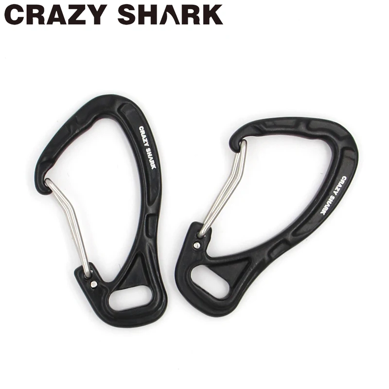 Portable Fishing Camping Hanging Buckle Snap Clip Hook Keychain Carabiner Tool S 