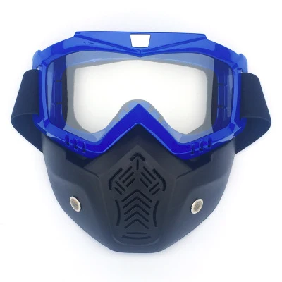 Harley retro mask ATV motocross goggles outdoor riding goggles ski protective glasses suitable for riding sports goggles equipment - Название цвета: C
