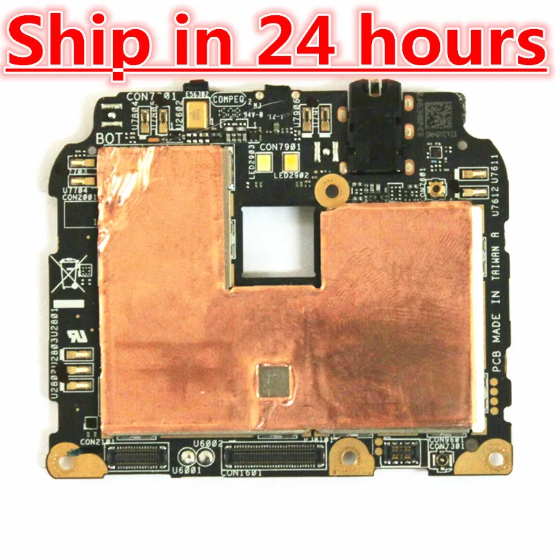 Placa base para ASUS ZenFone 2 ZE551ML, 64GB de Rom, 4GB de RAM, Z3580, placa lógica de CPU, accesorios de circuitos