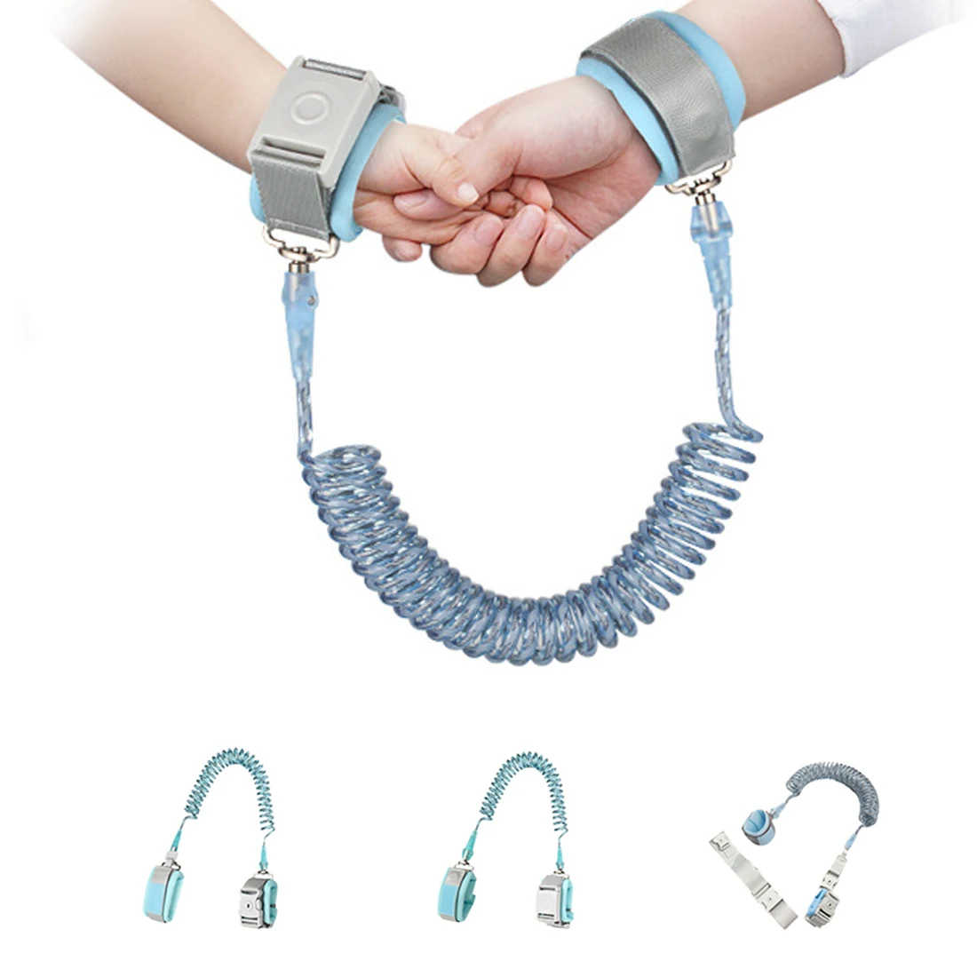 

360 Child Kids Safety Leash With Baby Anti Lost Wrist Adjustable Link Traction Rope Baby Bracelet Kid Leash