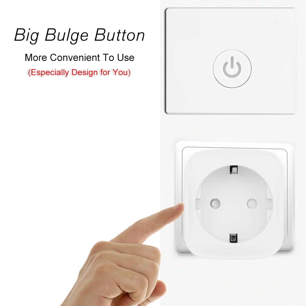 ЕС Тип E Разъем Smart WiFi разъем питания беспроводной пульт дистанционного управления Разъем зарядки адаптер для Amazon Alexa и Google Home IFTTT