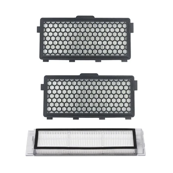 

HOT!2Pcs HEPA Filter for MIELE SF-HA 50 Active HEPA S4 S5 S6 & 1X for 360 S7 Robot Pack of HEPA Filter Robot Generation Home