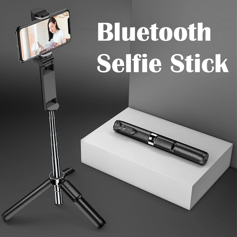 bluetooth selfie stick Foldable With Wireless Shutter Tripod Multifunction Bluetooth Selfie sticks For iOS Android Mobile Phone