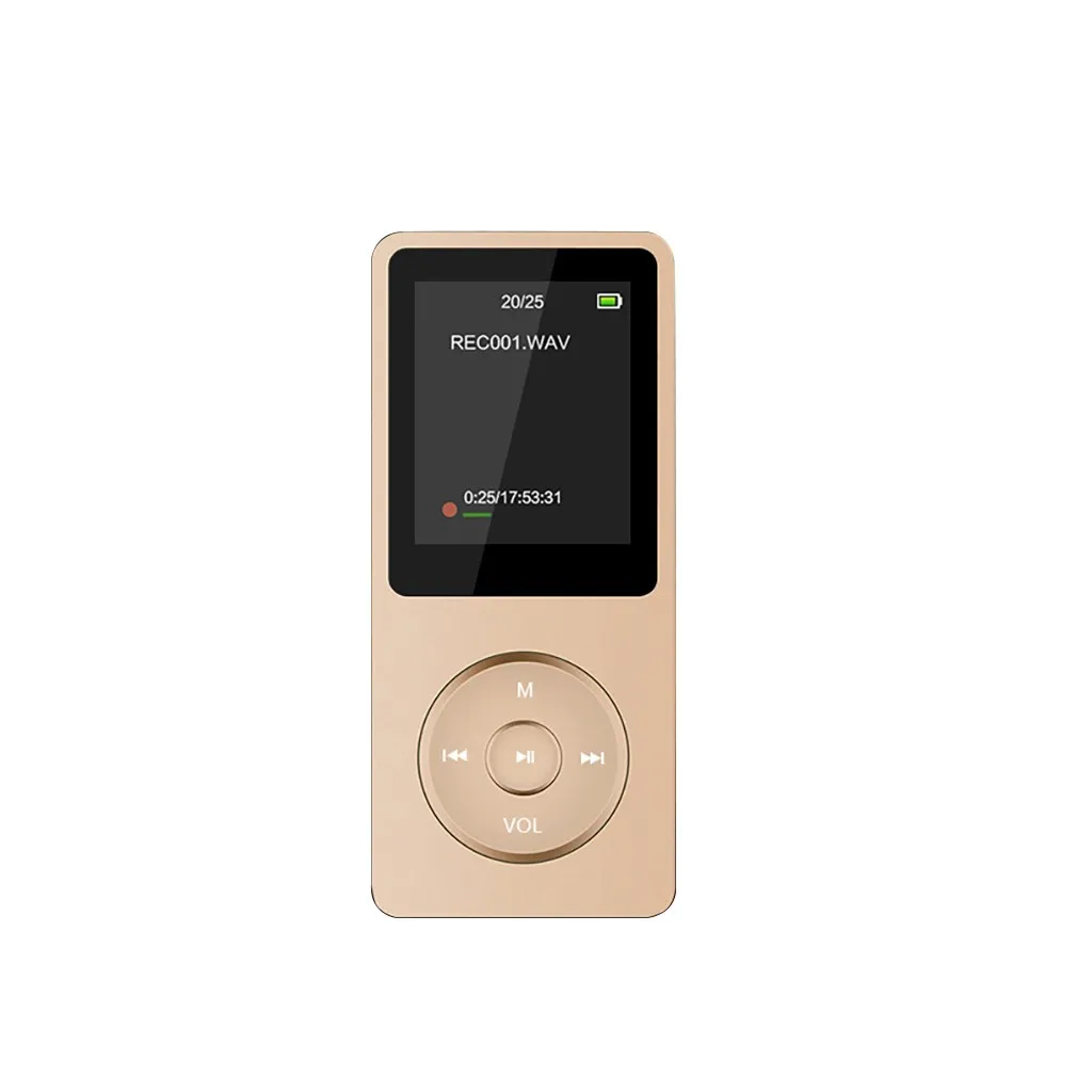 Мини воспроизведение MP3 без потерь Звук Музыкальный плеер FM рекордер TF карта 80 часов Walkman открытый портативный MP3 музыкальный плеер мп3-плеер
