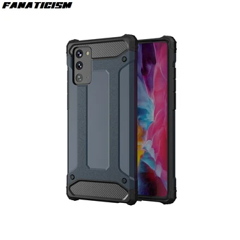 شراء 500 قطعة كامل المدافع روبوت درع الحال بالنسبة لسامسونج غالاكسي نوت 20 الترا نوت 20 الهجين الصلب قطعة تي بي يو درع غطاء الوفير كوكه كابا