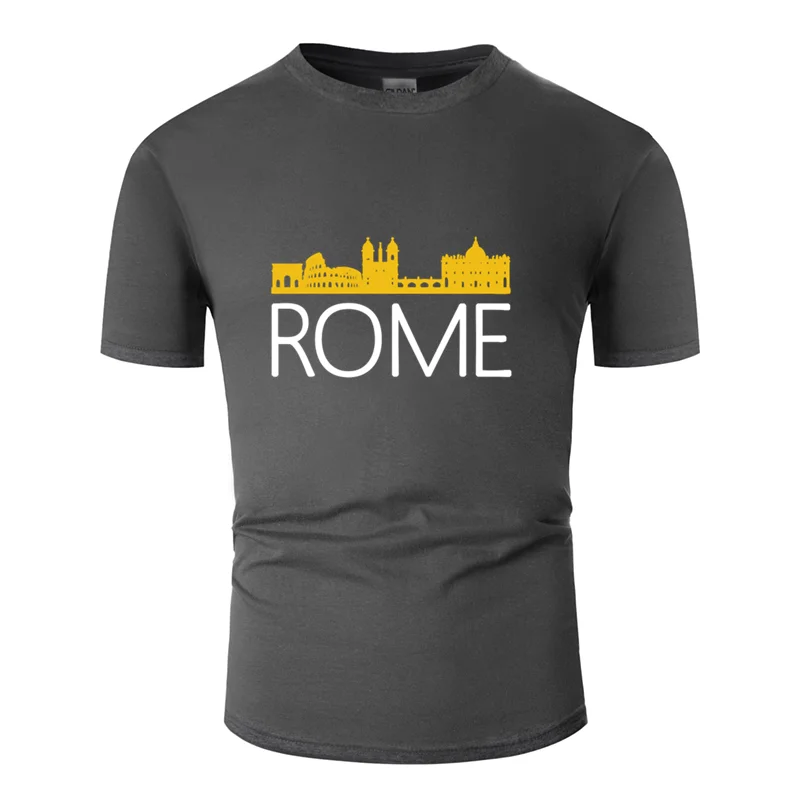Индивидуальные дышащие rome3 f футболки для мужчин лето Европейский размер S-5xl Новинка Мужская футболка короткий рукав юмористический Топ тройник
