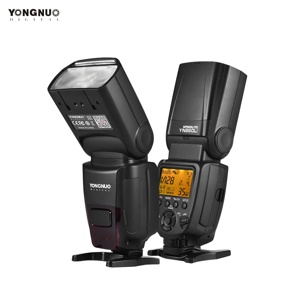 Беспроводная вспышка Yongnuo YN860Li Speedlite литиевая батарея совместисветильник с Nikon Canon