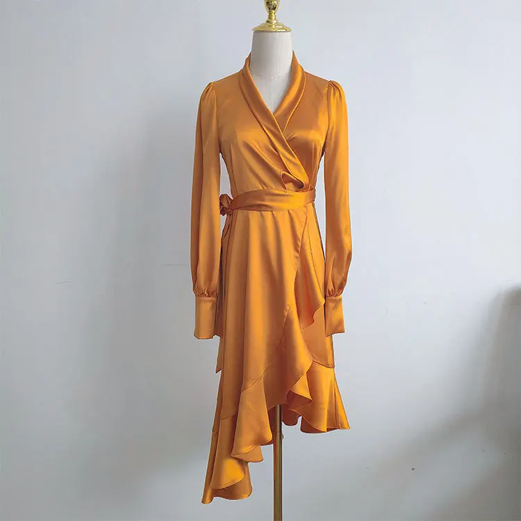 Zimmermann2019 стиль Модное Элегантное платье из натурального шелка с неровным подолом Женская коллекция австралийских женских платьев
