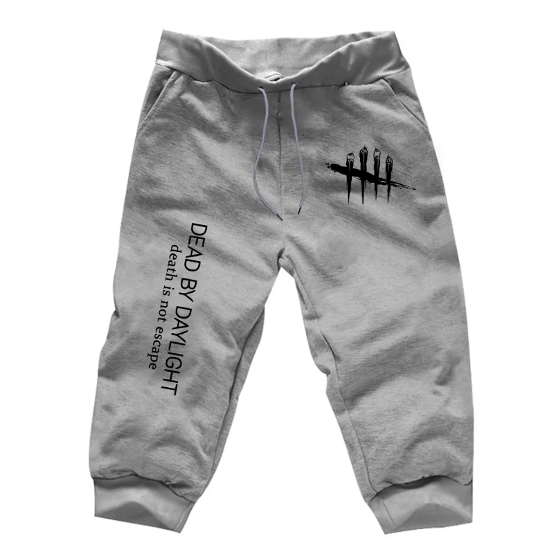 

Autumn Men's Harajuku Calf-Length Pants Dead By Daylight Printing Fitness Joggers Workout Trousers Boys Streetwear Sweartpants