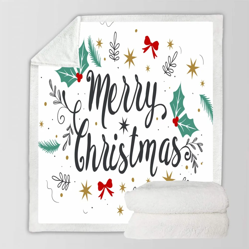 Merry Christmas пледы одеяло Рождественская елка мультфильм одеяло коралловый флис одеяло для детей ворс шерпа одеяло из микрофибры на кровати