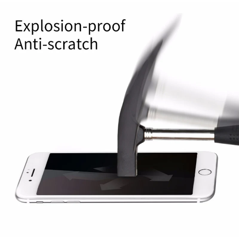 Benks KR RRO 3D изогнутый мягкий край закаленное стекло полное покрытие защитный для iPhone 8 7 6s 6 Plus X XS передний экран протектор пленки