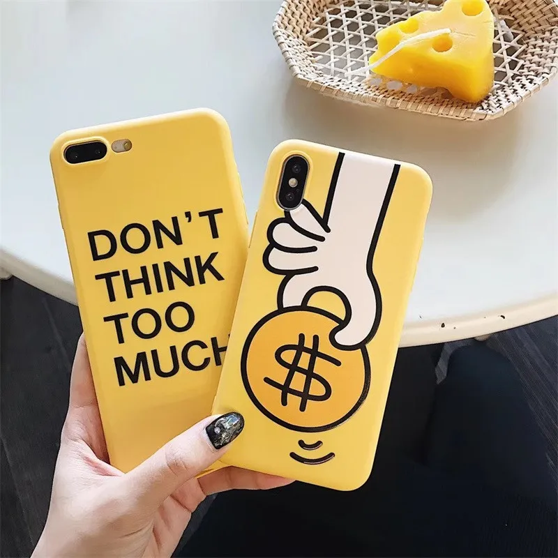Не думаю что слишком много мультфильм иллюстрации чехол для телефона IPhone X XS 7 8 Plus