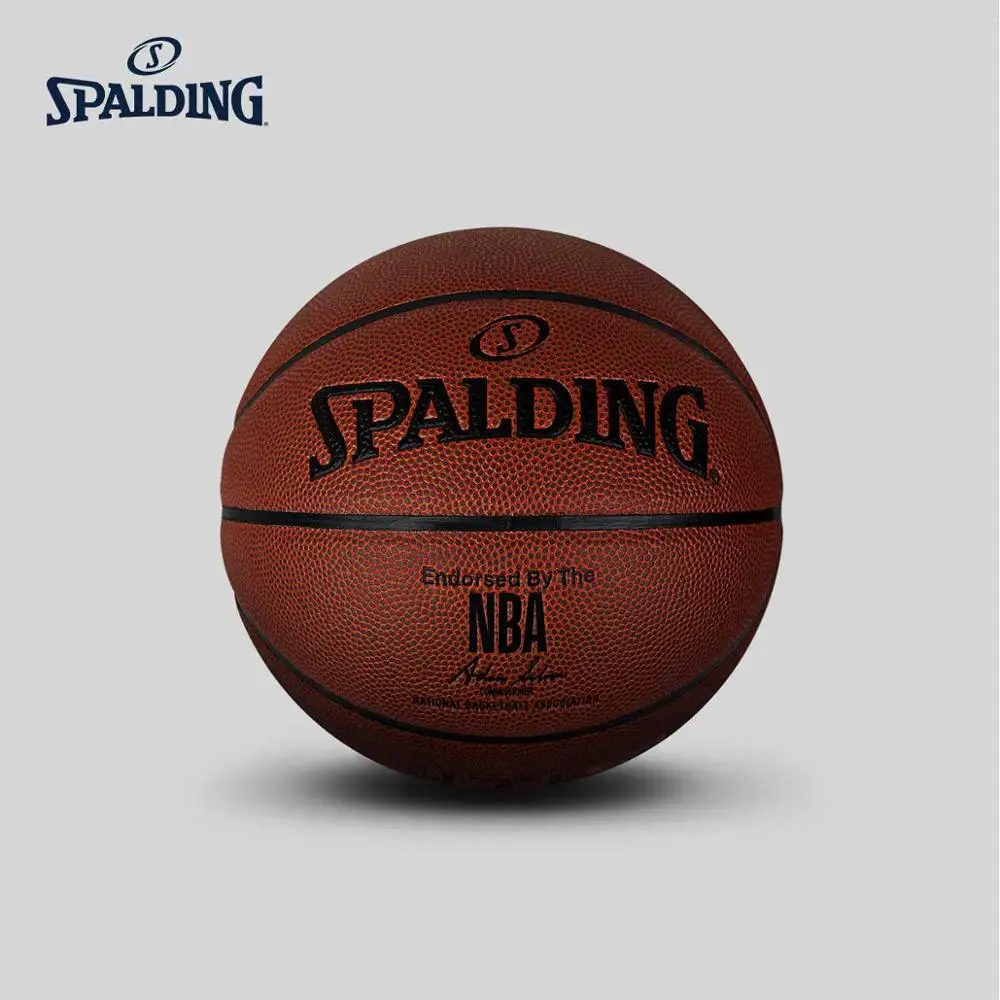 Spalding мужской баскетбольный мяч Размер 5 подростковый мяч для тренировок на открытом воздухе баскетбольный мяч 76-389Y